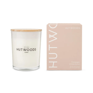 HUTWOODS Champagne and Strawberries 30hr Candle